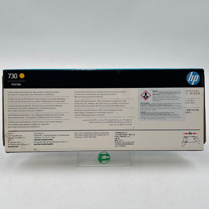 New HP Design Jet 730 P2V70A Yellow Ink Cartridge 300ml
