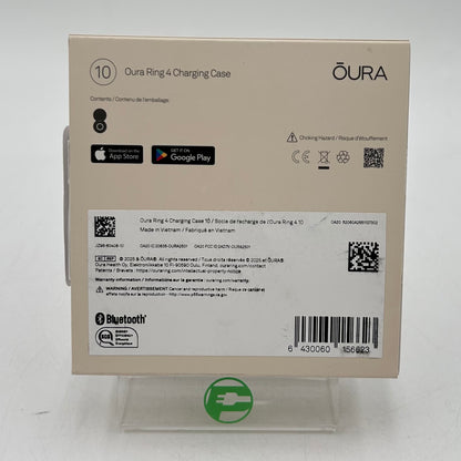 New Oura Ring 4 Size 10 Black Smart Ring Charging Case Only JZ95-60408-10