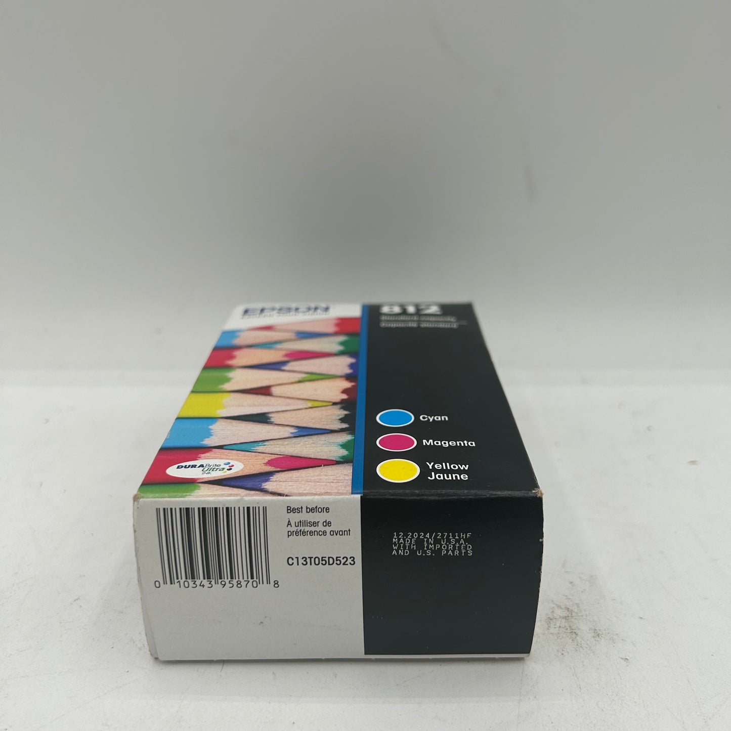 New Epson 812 Standard-Capacity C13T05D523 Ink Cartridge