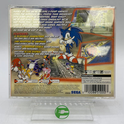Sonic Adventure (Sega Dreamcast, 1998)