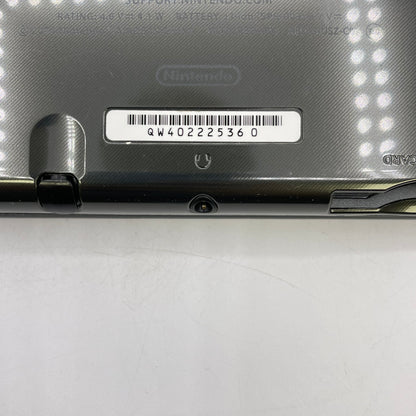 Nintendo 3DS XL Handheld Game Console RED-001 Metallic Gray