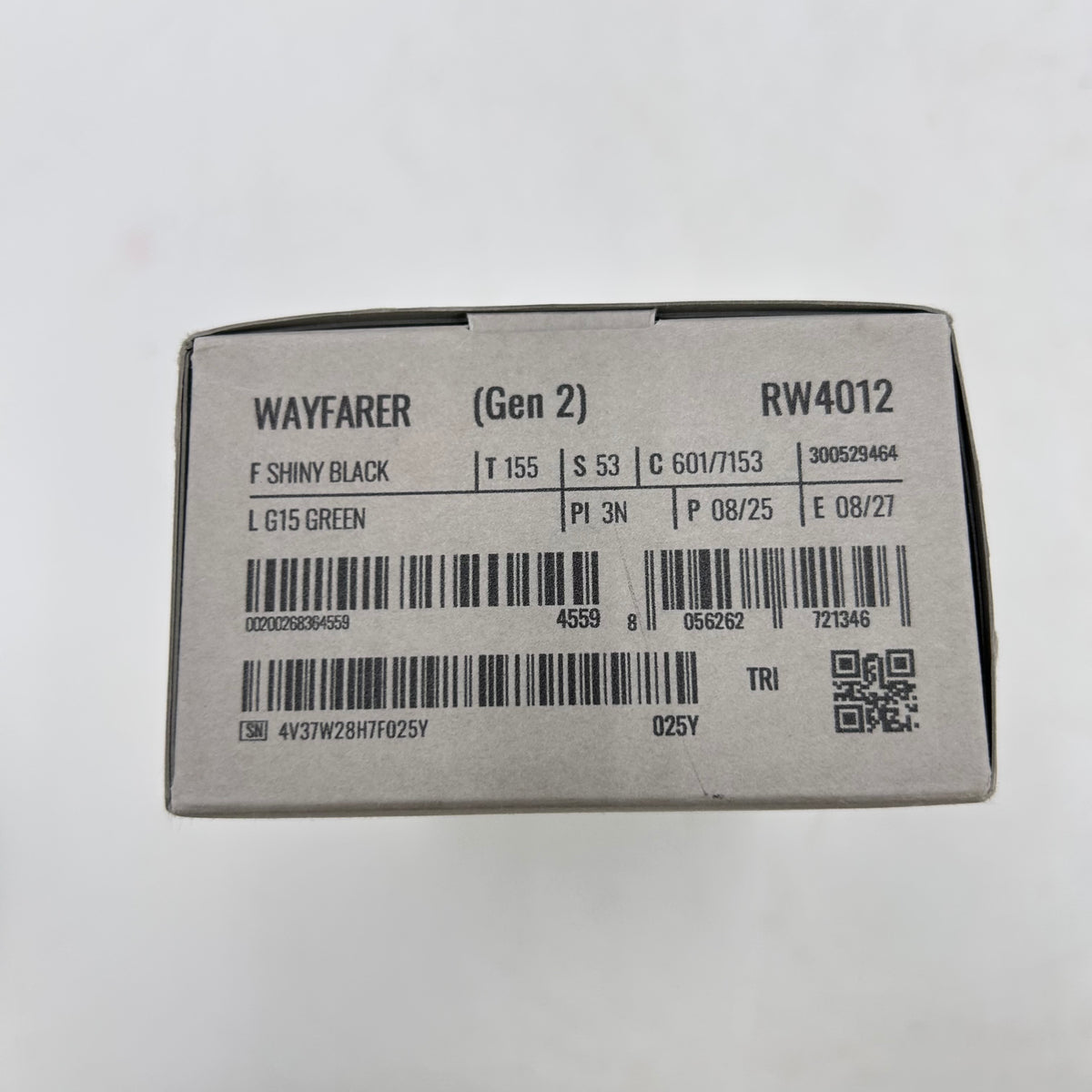 New Ray-Ban Meta Wayfarer Gen 2 Shiny Black Standard RW4012 601 Smart Glasses