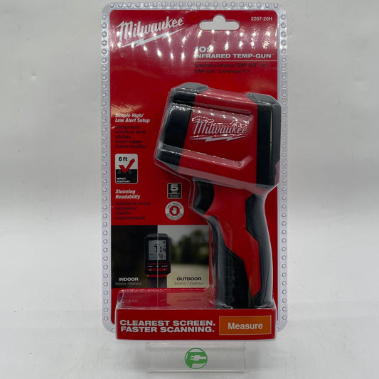 New Milwaukee 2267-20H 9V Infrared 10:1 Temp-Gun