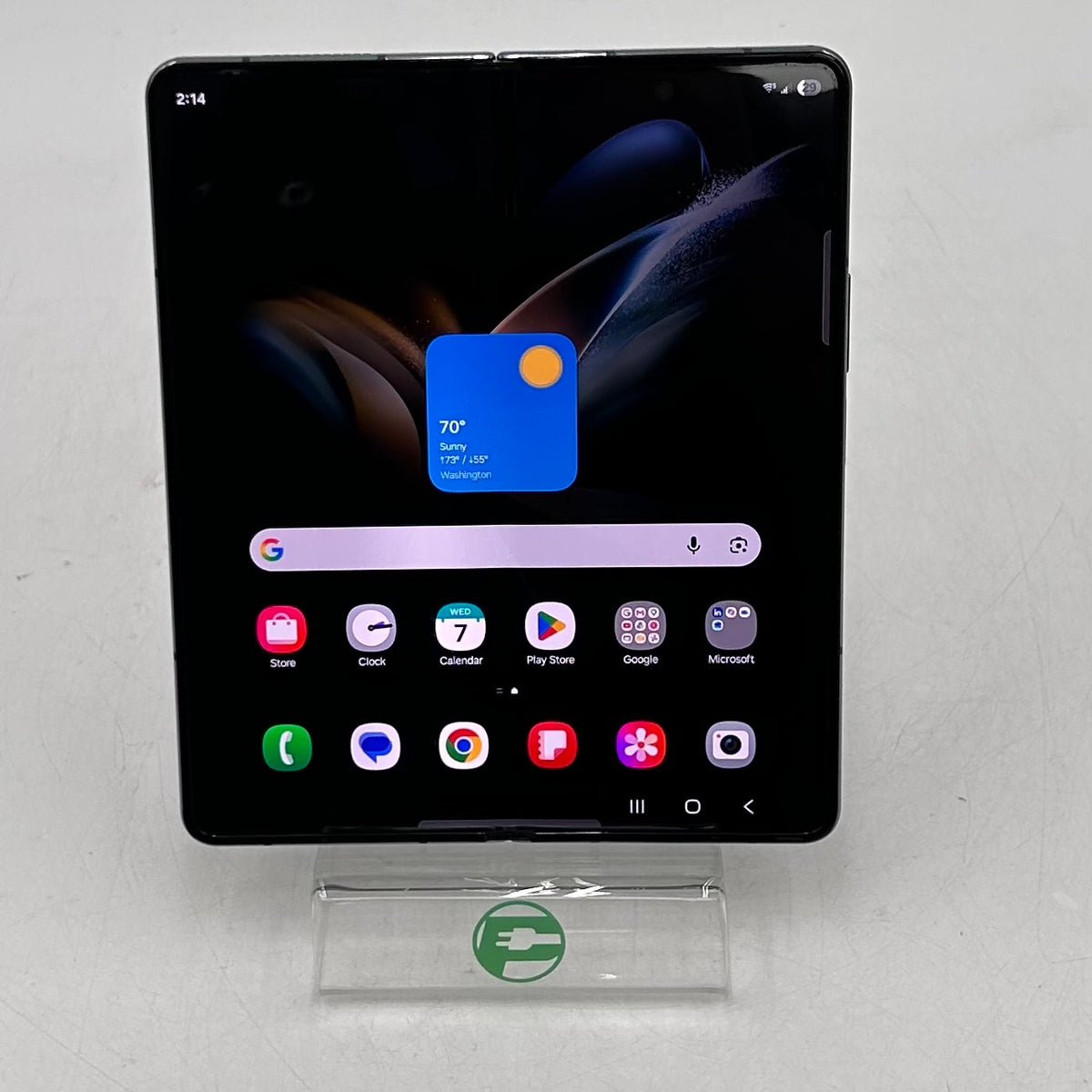 Samsung Galaxy Z Fold4 12GB RAM 256GB SM-F936U1 Icyblue Read