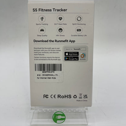 New S5 Smart Fitness Tracker Watch