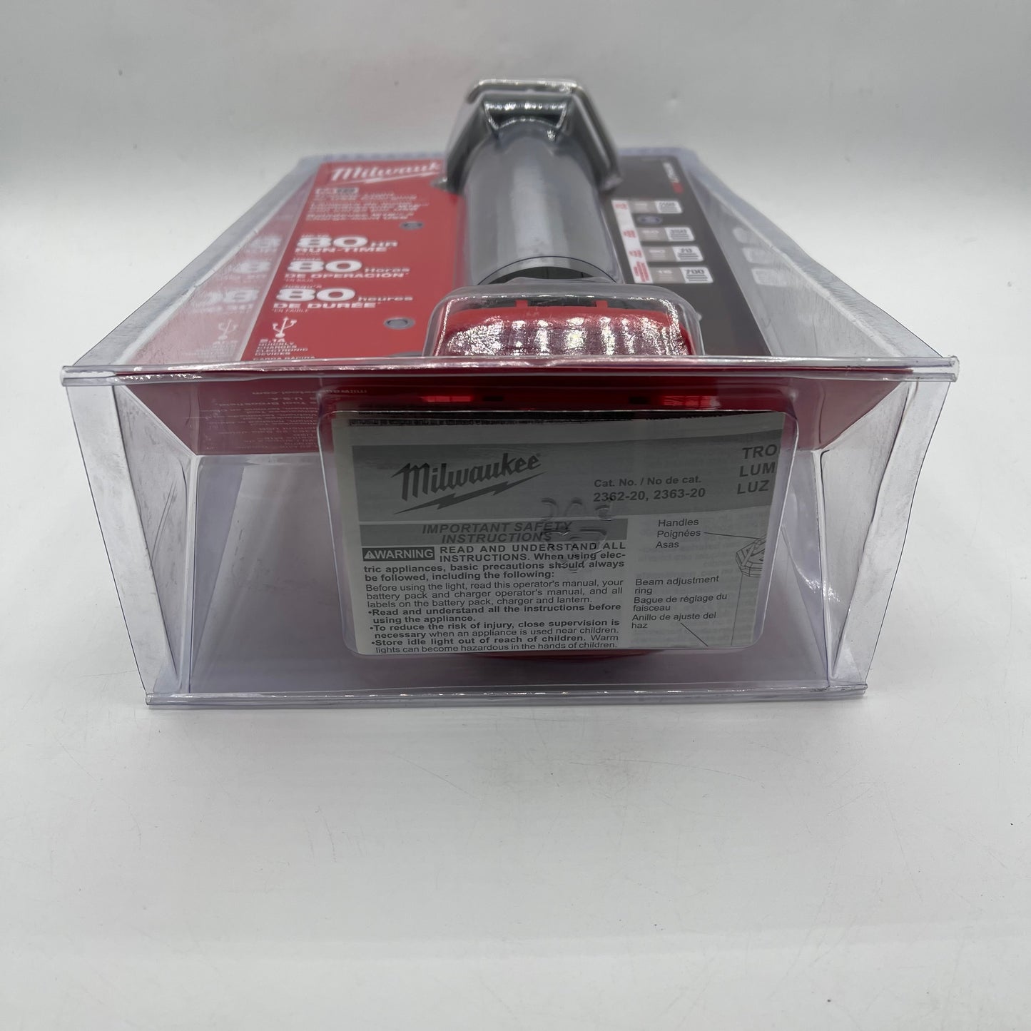 New Milwaukee 2363-20 M18 18V Trouble Light w/ USB Charging