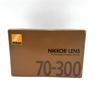 New Nikon AF NIKKOR 70-300mm f/4-5.6G