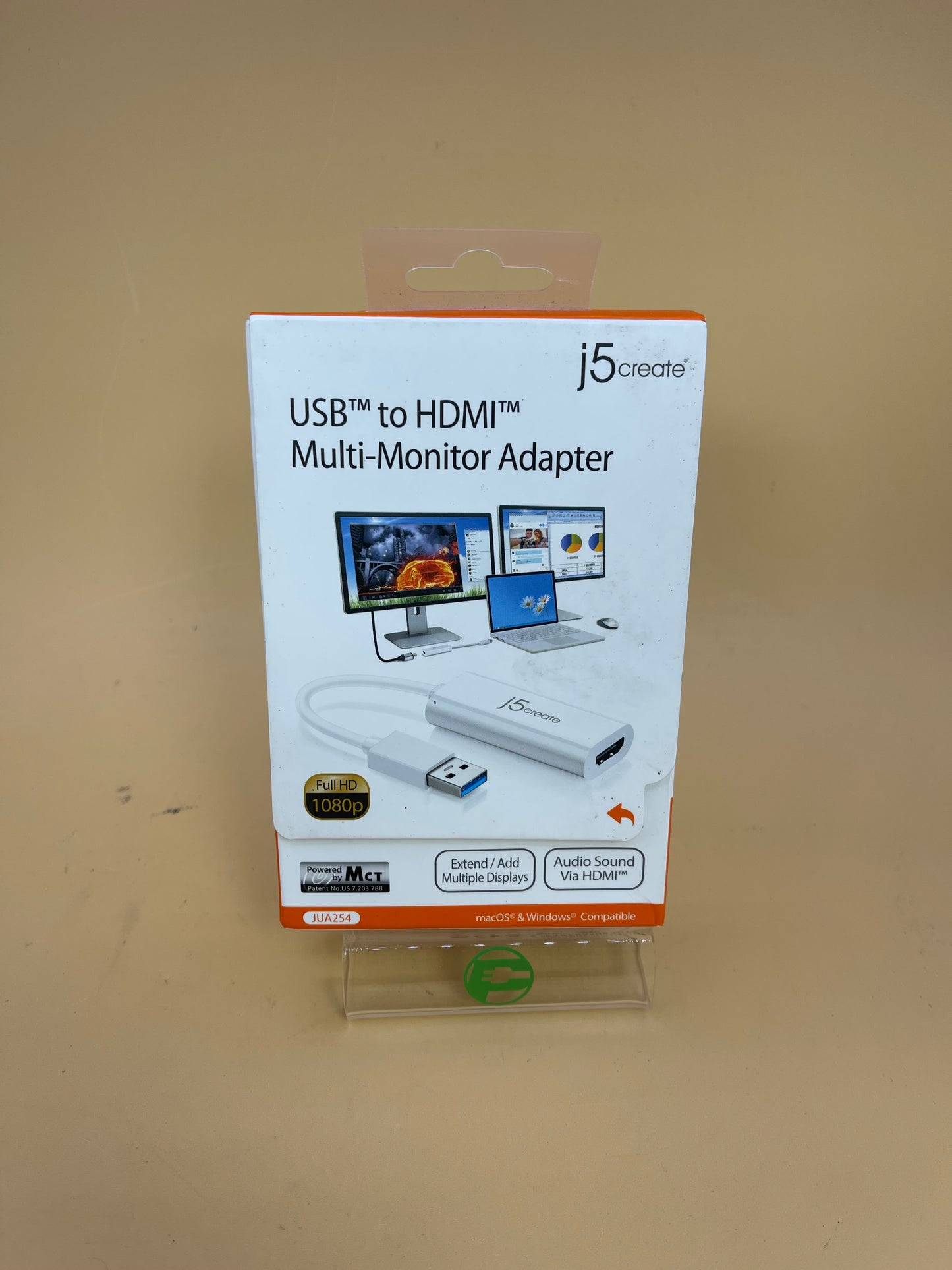 New J5 Create USB To HDMI Multi-Monitor Adapter JUA254-2A