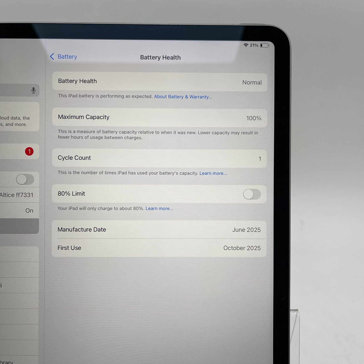 WiFi Only Apple iPad Air 13" M3 128GB Space Gray MCNH4LL/A