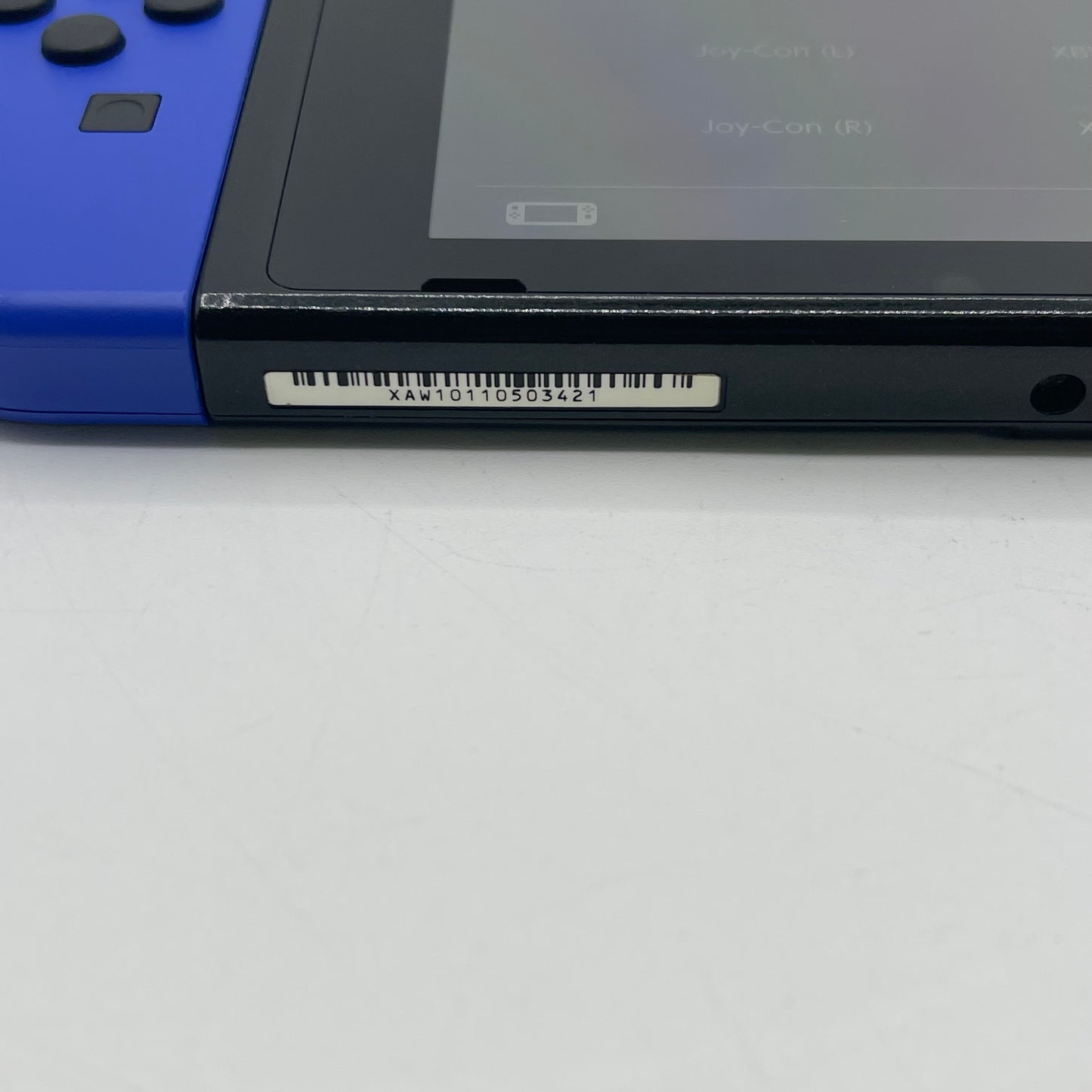 Nintendo Switch v1 Console Gaming System HAC-001 Blue/Neon Yellow