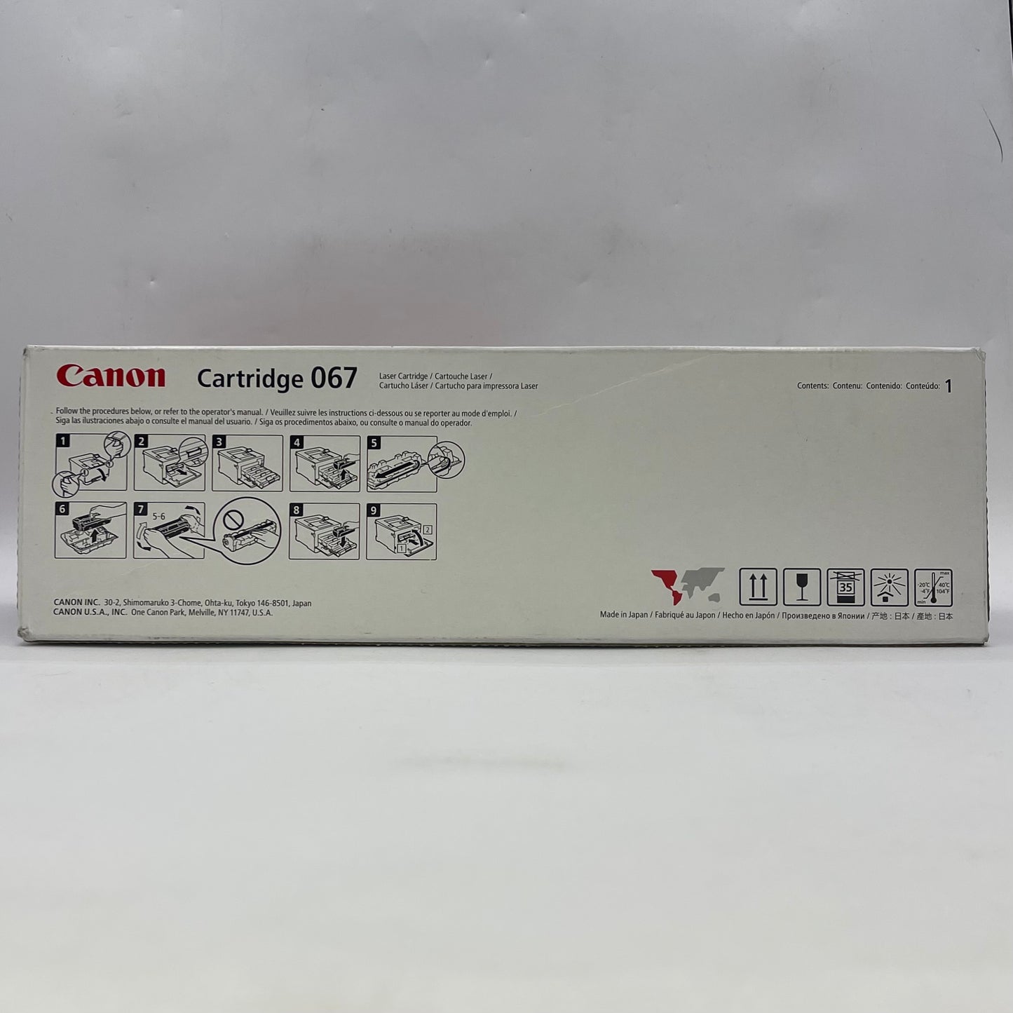 New Canon 067 5102C001AA Black Toner Cartridge