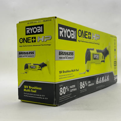 New Ryobi PBLMT51B 18V Brushless Multi Tool