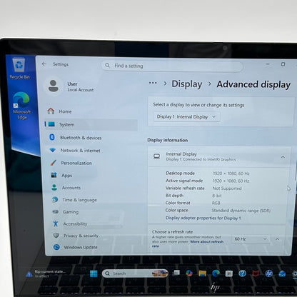 HP Envy x360 14-ES1023DX 14" Core 7 150U 1.8GHz 16GB RAM 512GB SSD