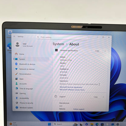 Dell Pro 14 Plus PB14255 14" Ryzen AI 7 Pro 350 2.0GHz 32GB RAM 512GB SSD