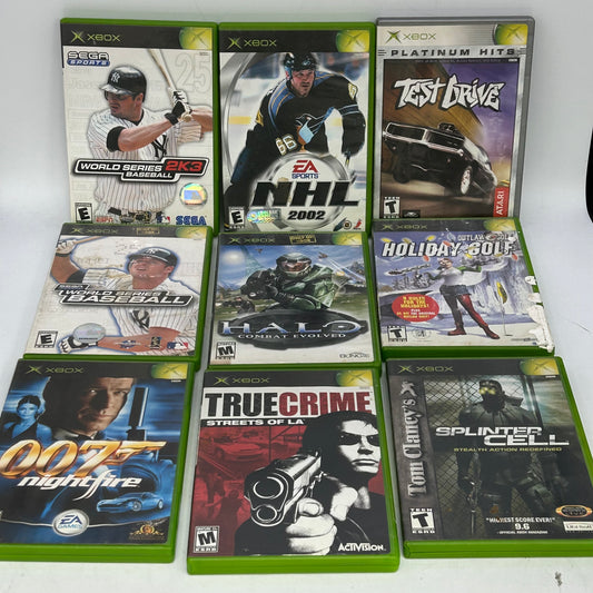 Lots of 13 Microsoft Xbox Games