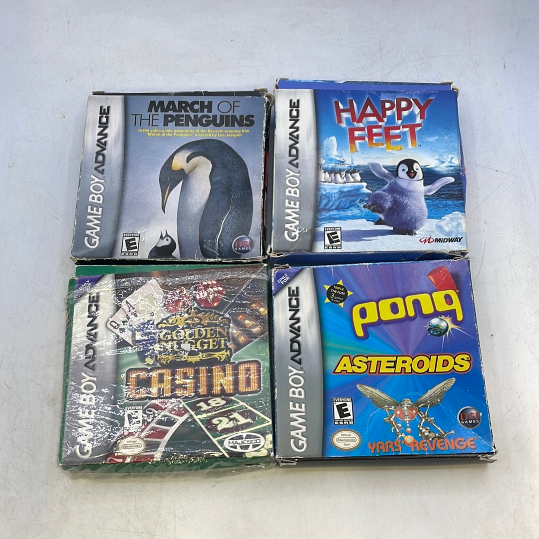Lot of 4 Gameboy Advance Games (Nintendo Gameboy Advance)
