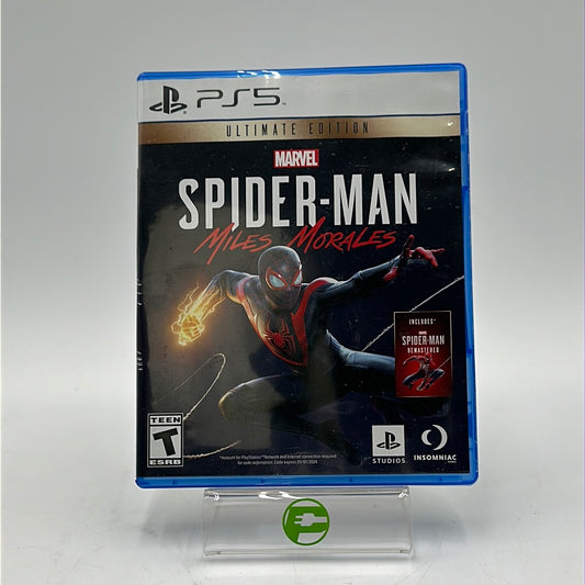 Marvel Spiderman: Miles Morales [Ultimate Edition]  (Sony PlayStation 5 PS5,