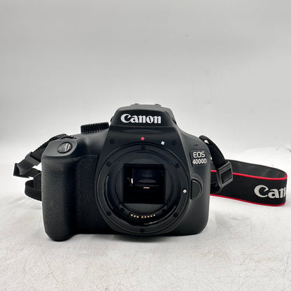 Canon EOS 4000D 18.0MP Digital SLR 122 Shutter Count w/ 18-55mm Lens