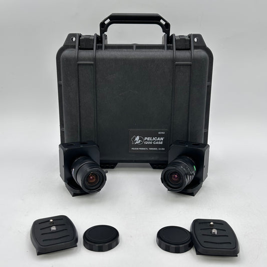 Mightex Stereo Vision Dual Camera Kit w/ Computar 4-8mm Lens BCE-CG04-U