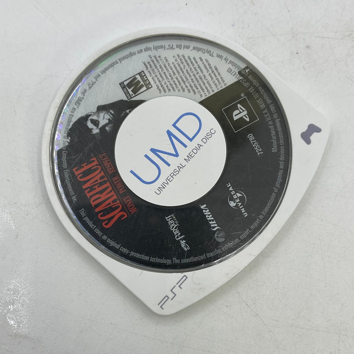 Lot of 2 Sony PlayStation Portable PSP Games Scarface & Kill Zone