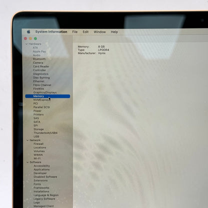 2020 Apple MacBook Air 13.3" M1 7C GPU 3.2GHz 8GB RAM 256GB SSD A2337