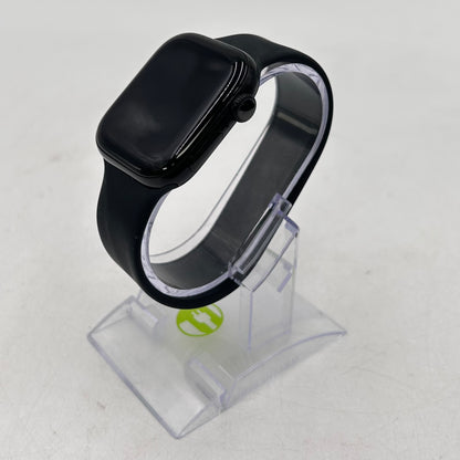 GPS Only Apple Watch Series 10 42MM Black Aluminum Black Solo Loop MWWX3LW/A