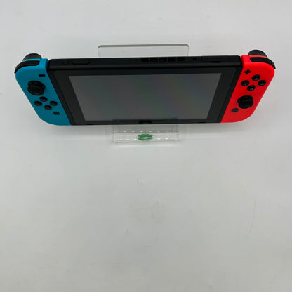 Nintendo Switch v1 Video Game Console HAC-001 Blue/Red W/ Carrying Case