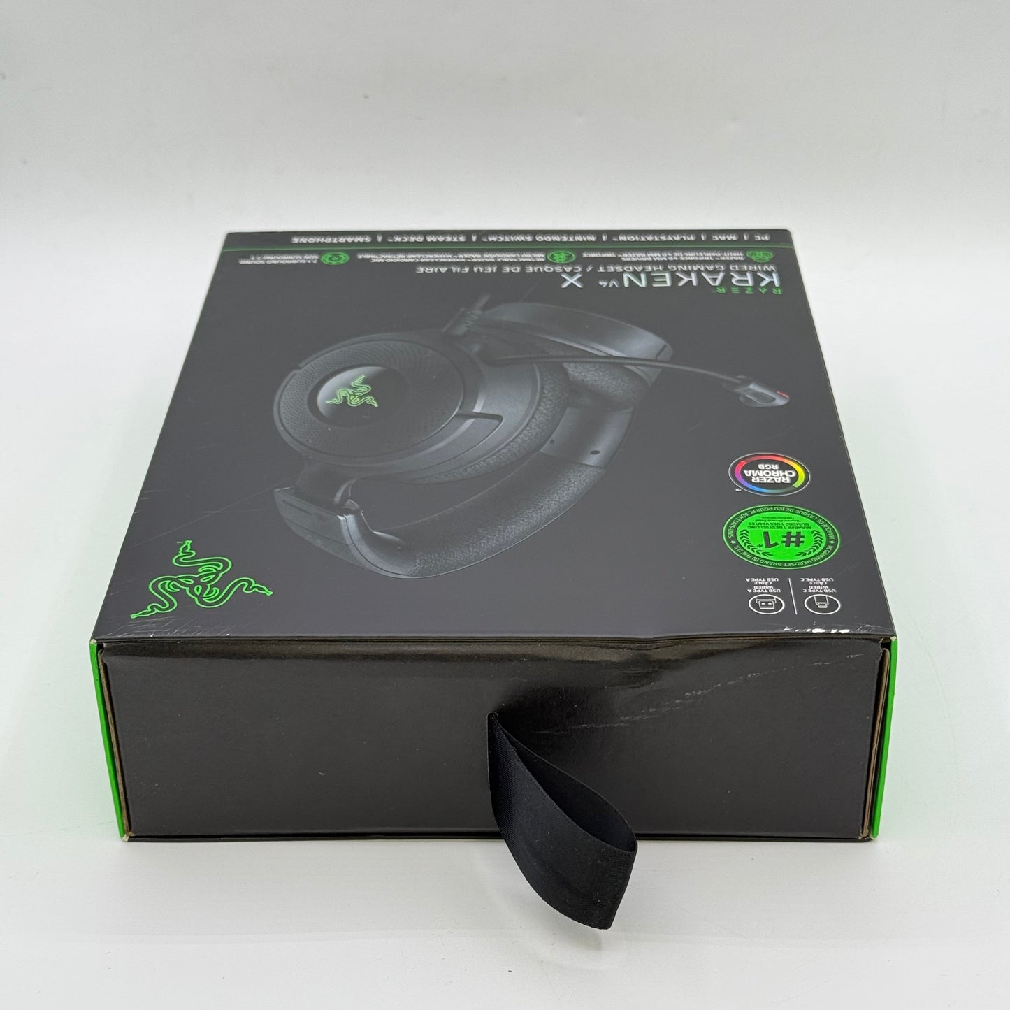 New Razer Kraken V4 X Wired Gaming Headset RZ04-05180100-R3U1 Black