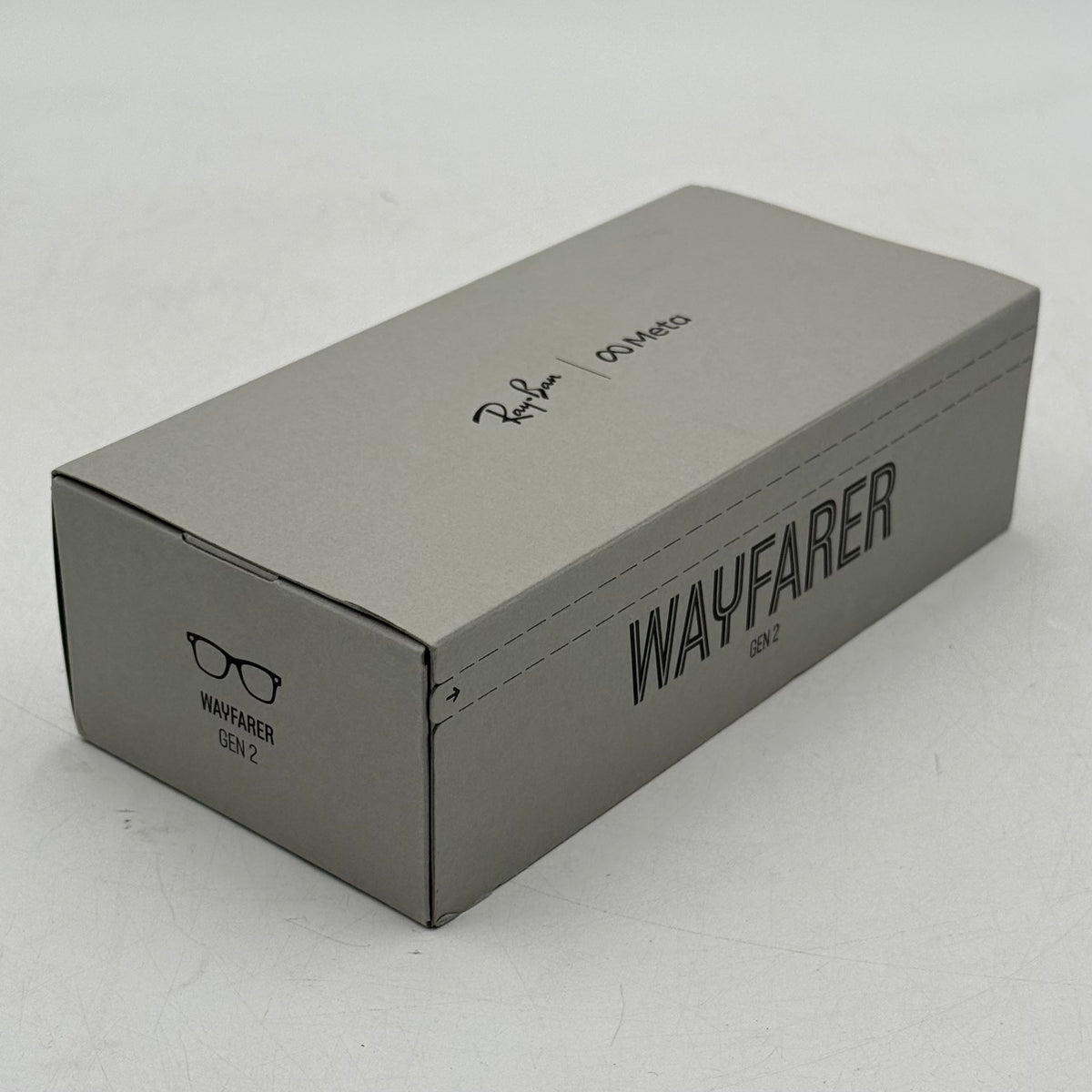 New Ray-Ban Meta Wayfarer Gen 2 Shiny Black Transitions RW4012 AI Smart Glasses