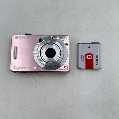 Broken Sony Cybershot DSC-W55 7.2MP Digital Point-And-Shoot Camera