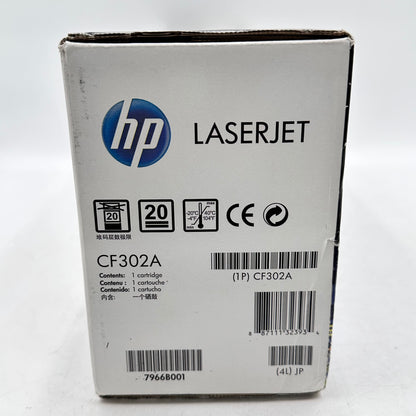 New HP LASERJET 827A Yellow Print Cartridge CF302A (Stickers on Box)