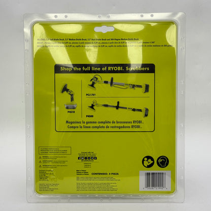 New Ryobi A95MPCC1 4 Piece Multi-Purpose Cleaning Kit
