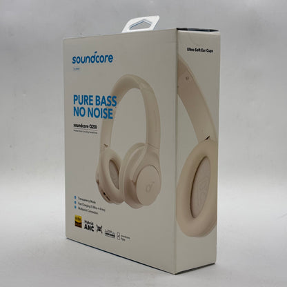 Soundcore by Anker Q20i Noise-Cancelling Wireless Over-Ear Bluetooth Headphones