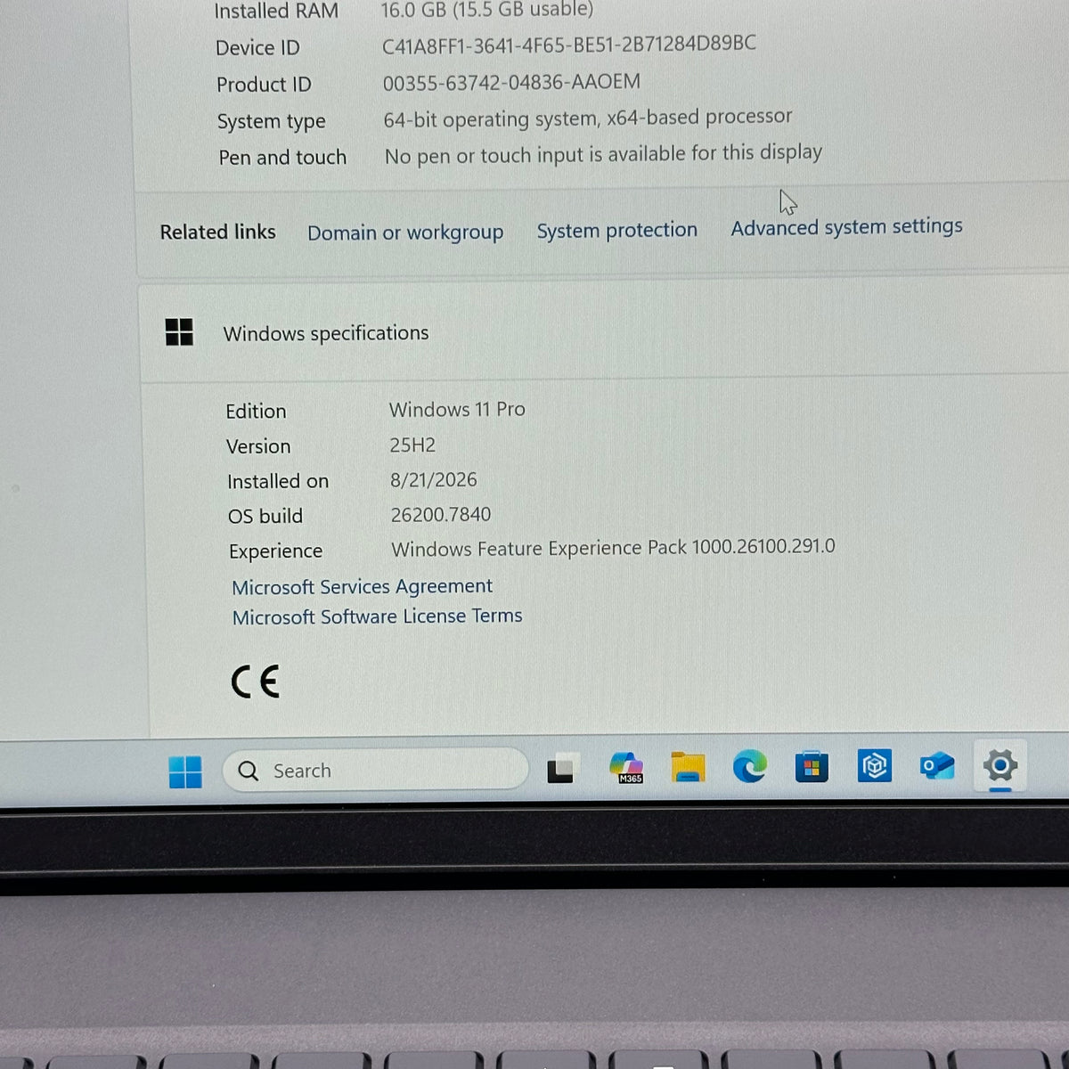 Dell Pro 14 PC14250 14" Core Ultra 5 235U 1.5GHz 16GB RAM 512GB SSD