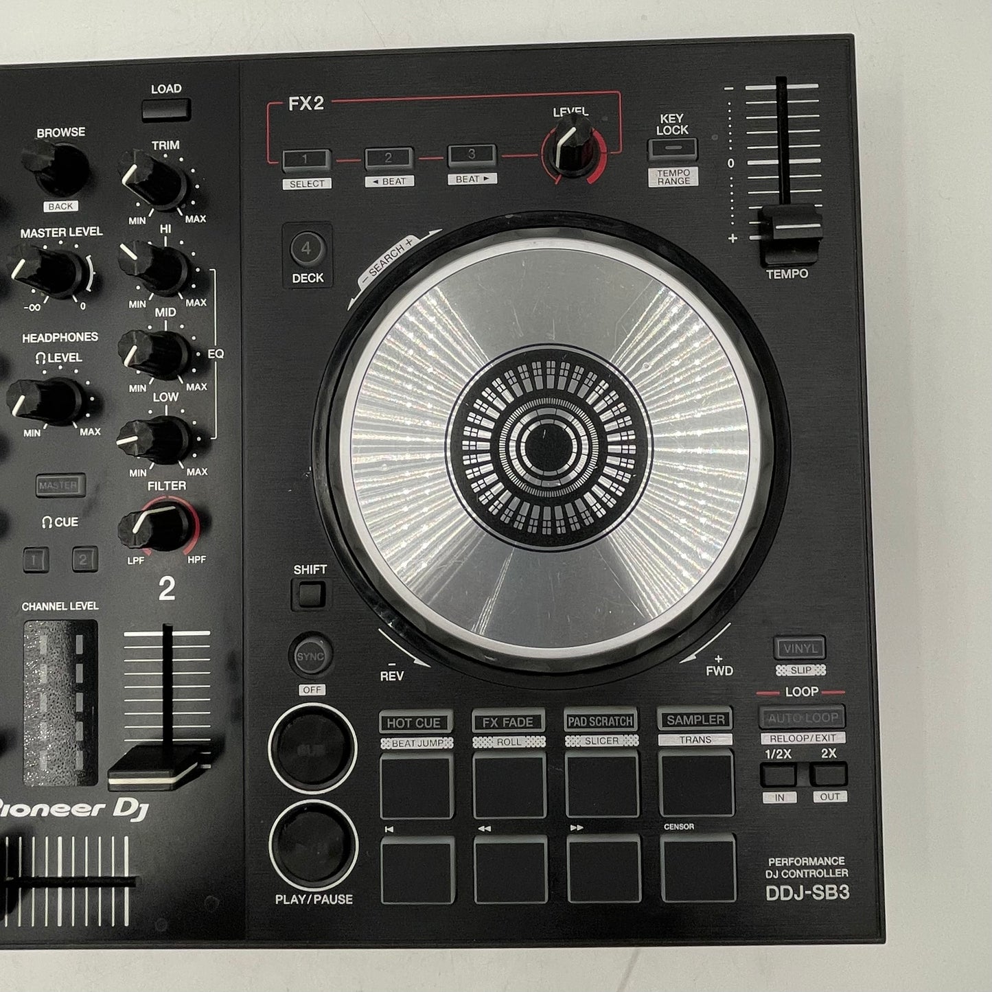 Pioneer DJ DDJ-SB3 2-Channel DJ Controller