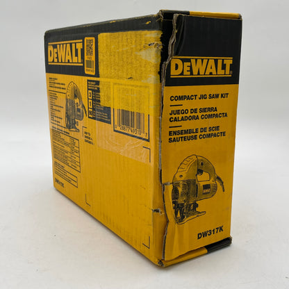 New DeWalt DW317K 120V Compact Jig Saw Kit