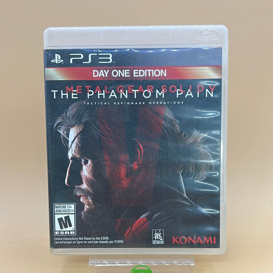 Metal Gear Solid V: The Phantom Pain  (Sony PlayStation 3 PS3,  2015)