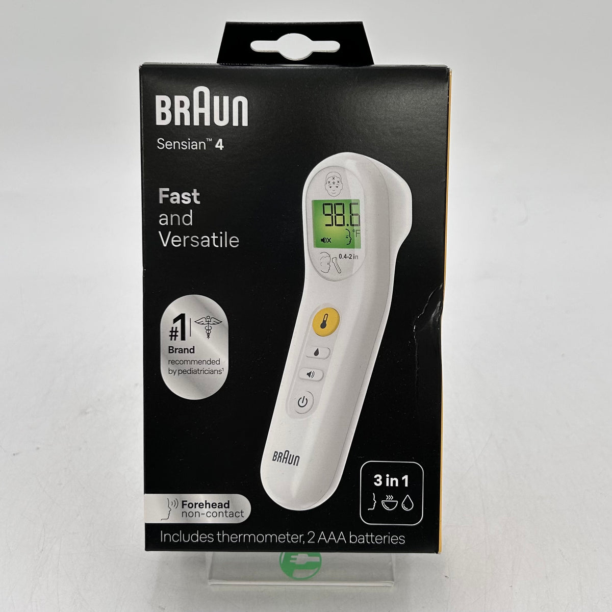 New Braun Sensian 4 No Touch 3-in-1 Thermometer BNT100USV2