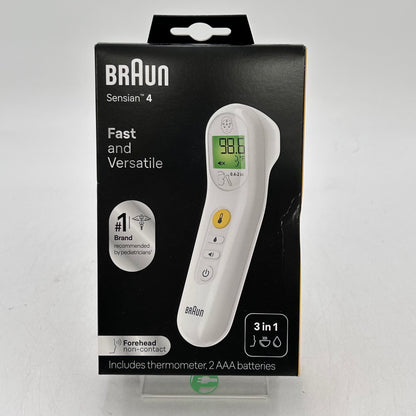 New Braun Sensian 4 No Touch 3-in-1 Thermometer BNT100USV2