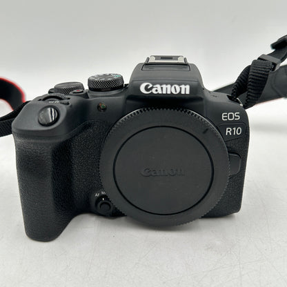 Canon EOS R10 24.2MP Mirrorless DSLR w/  RF-S 18-45mm Lens