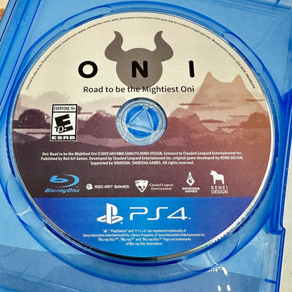 ONI: Road to be the Mightiest Oni (Sony PlayStation 4 PS4, 2023)