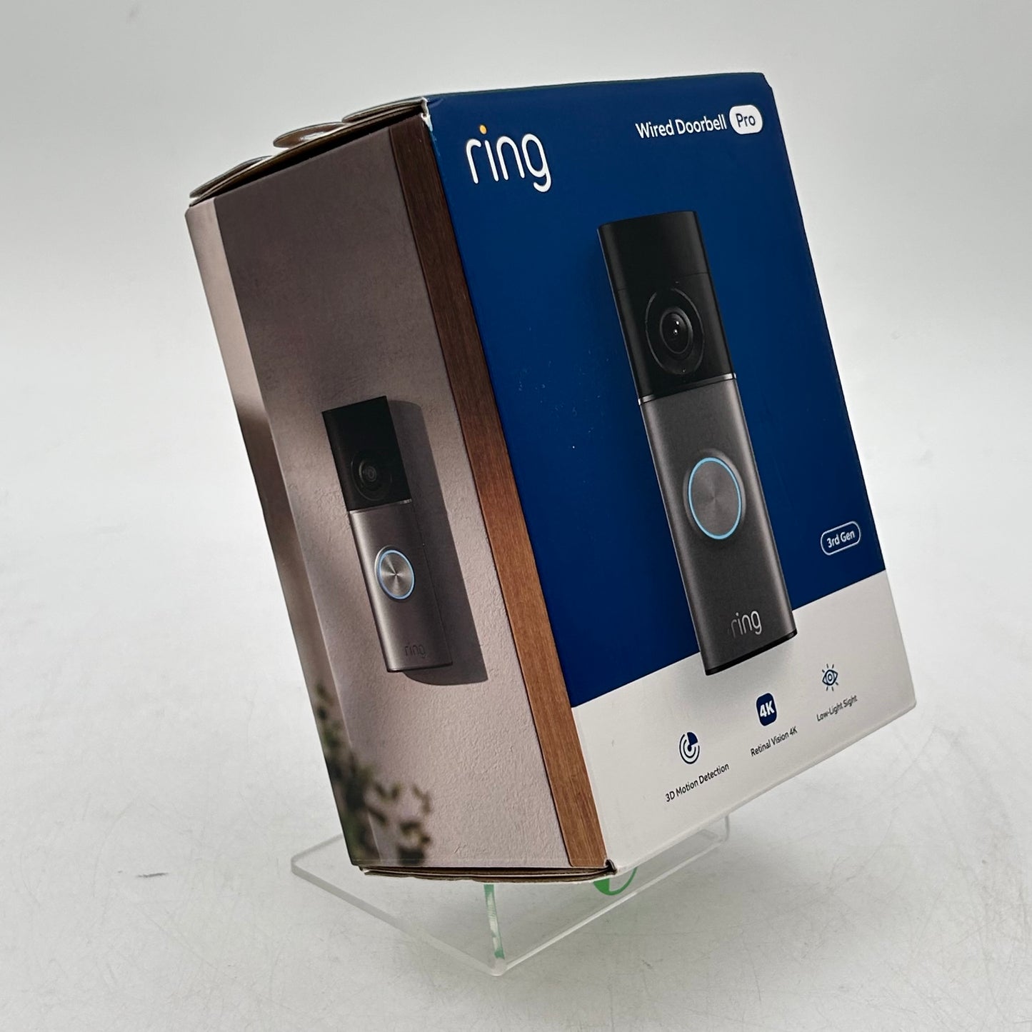 New Ring Wired Doorbell Pro Video Doorbell Black 5DFYA2 3rd Gen