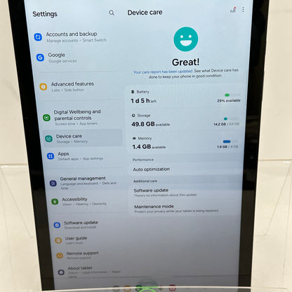 T-Mobile Samsung Galaxy Tab A9+ 11.0" 64GB Black SM-X218U
