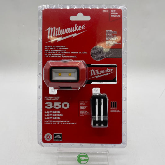 New Milwaukee 2103 Lumens LED HeadLamp
