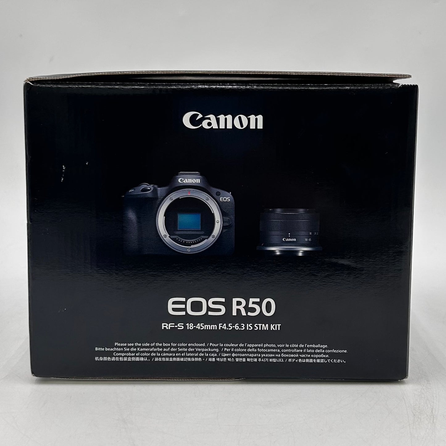 New Canon EOS R50 24.2MP Mirrorless Camera Kit w/ RF-S 18-45mm Lens