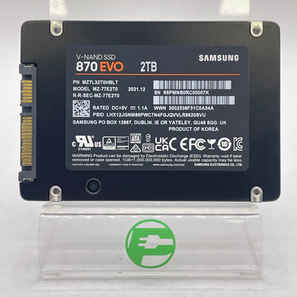 Samsung 2.5" 870 EVO 2TB SATA III 6Gbps SSD MZ7L32T0HBLT