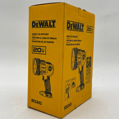 New DeWalt DCL043 20V MAX Jobsite LED SpotLight