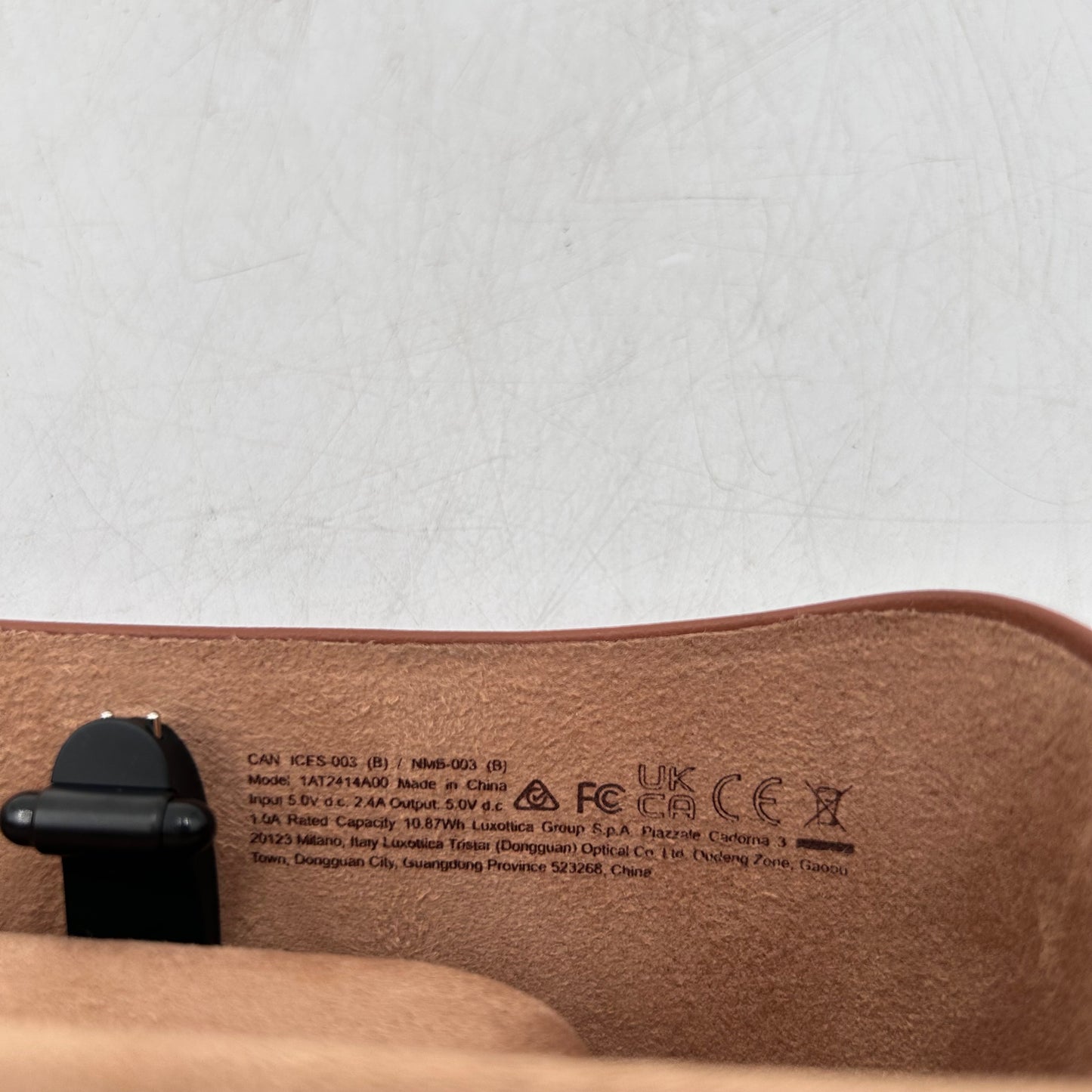 Ray-Ban Meta Wayfarer Gen 1 Charging Case Only RW4006