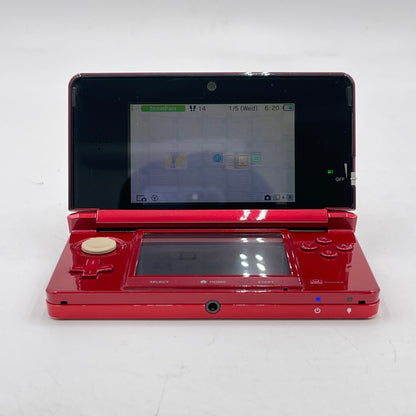 Nintendo 3DS Handheld Game Console Only CTR-001 Red