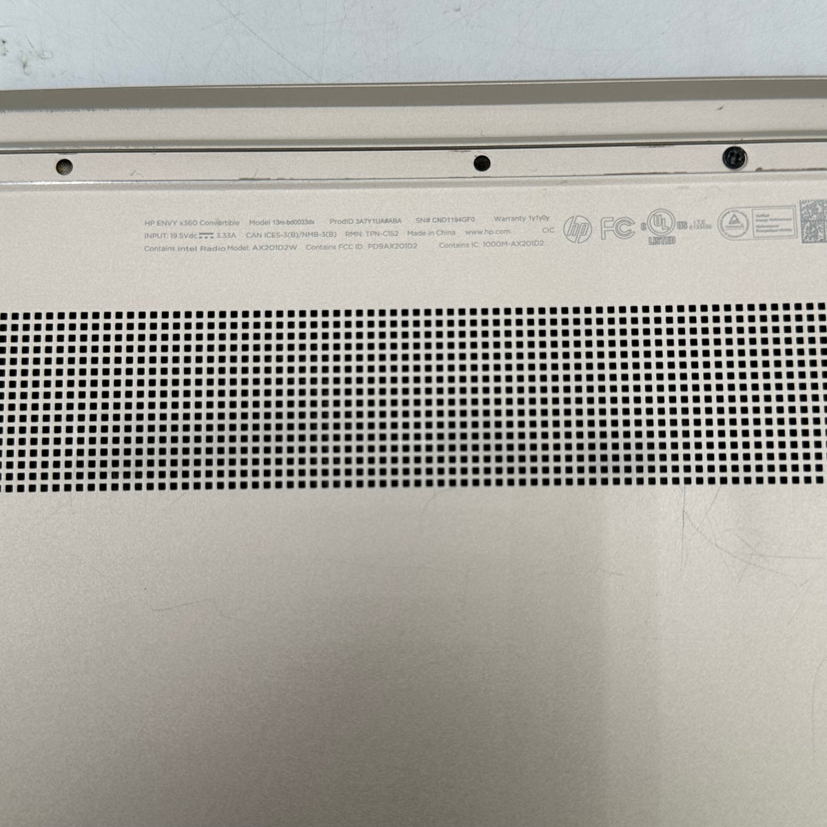 HP Envy x360 13M-BD0033DX 13.3" i7-1165G7 2.8GHz 8GB RAM 512GB SSD